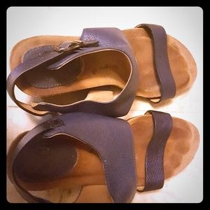 Women Sofft Blue Sandals